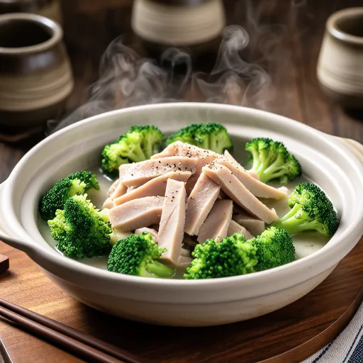 Broccoli and Tuna Simmered Dish