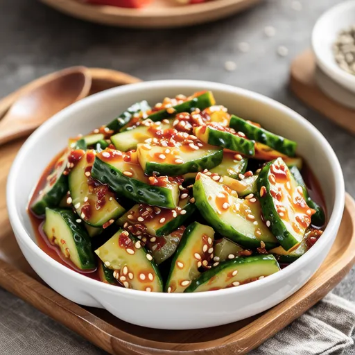 2-Minute Korean Cucumber Salad
