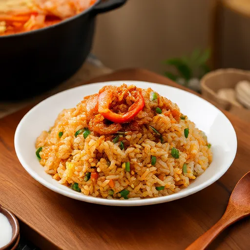 Arroz Frito com Kimchi