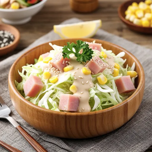 Sesame-infused Japanese-style Coleslaw