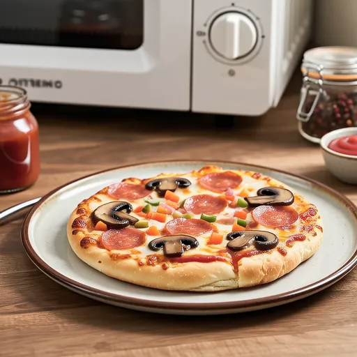 Microwave Bread Pizza