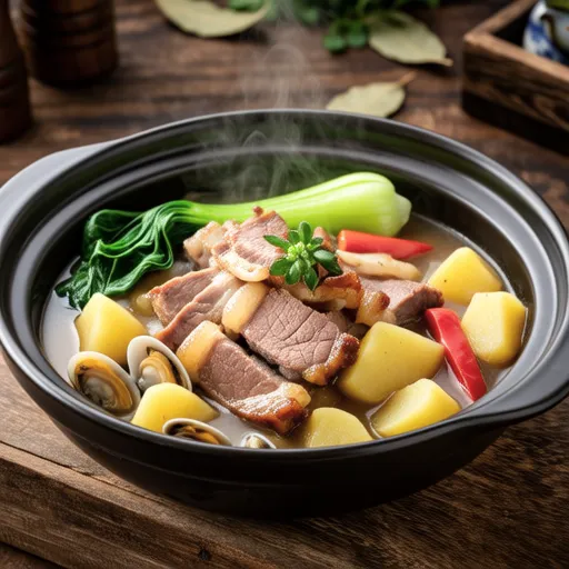 Pork and Potato Soup Stew