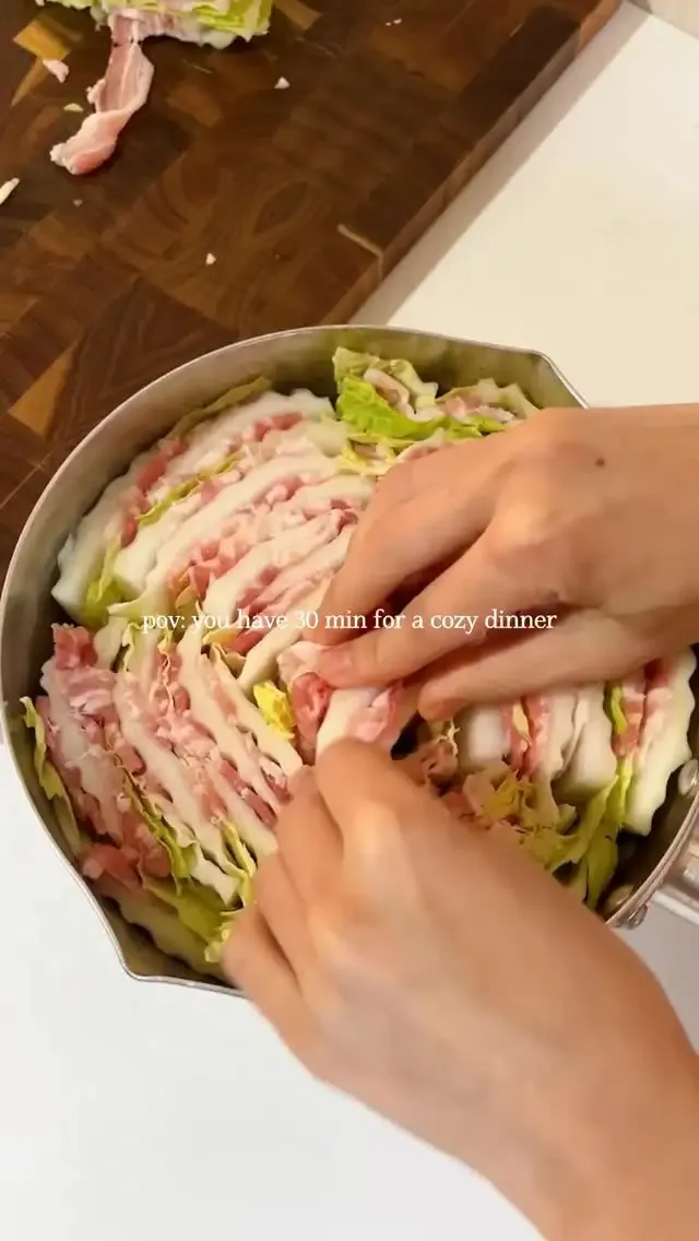 ミルフィーユ鍋