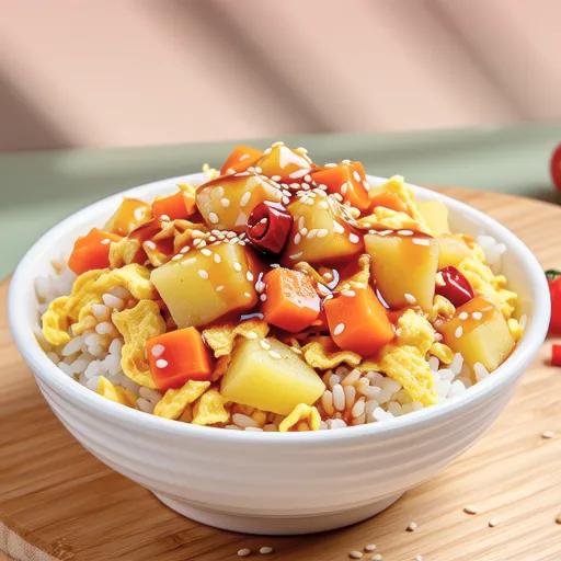 Potato Fried Rice for Kids