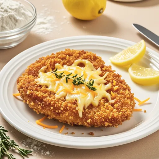 Cheese and Breadcrumb Pork Cutlet