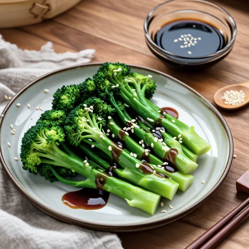 Broccoli with Sesame Sauce