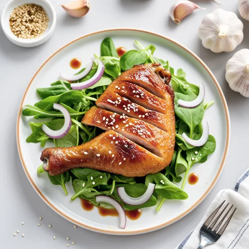 Crispy Chicken and Watercress Salad
