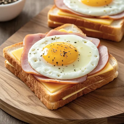 ハムとチーズのワンパントースト