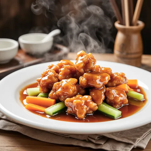 Chicken Nugget Sweet and Sour Pork