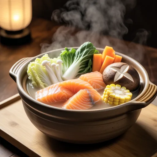 Salmon Butter Hot Pot