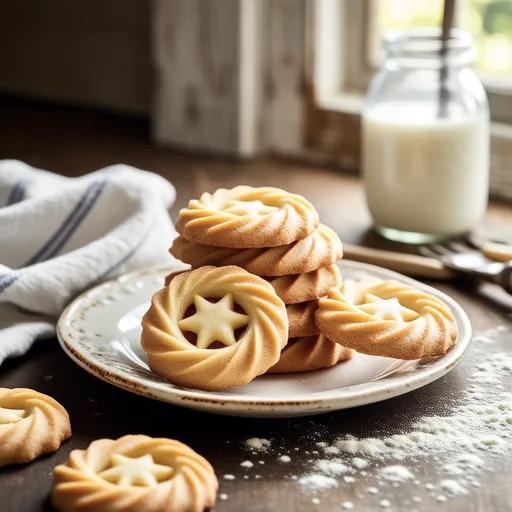 Butter Ring Cookies (Egg-Free Recipe)