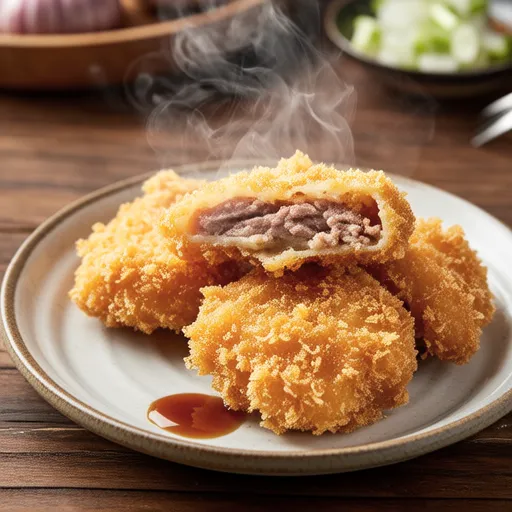 Okara Menchi Katsu