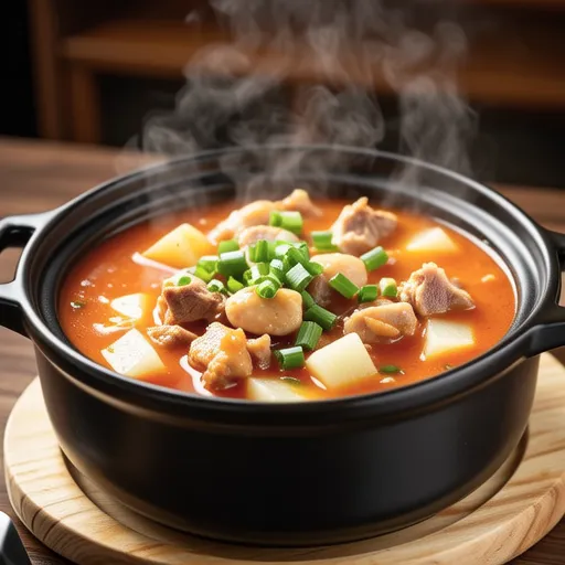 Daikon and Liver Tomato Stew
