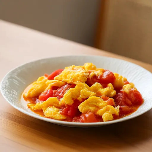 Tomato Scrambled Eggs