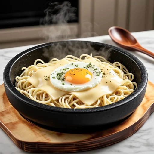 Perilla Cheese Stir-fried Ramen (Kujirai-style)