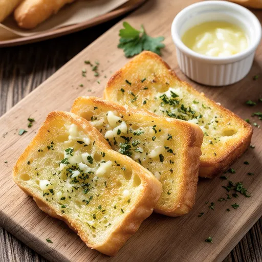 Garlic Bread Rusks with Air Fryer