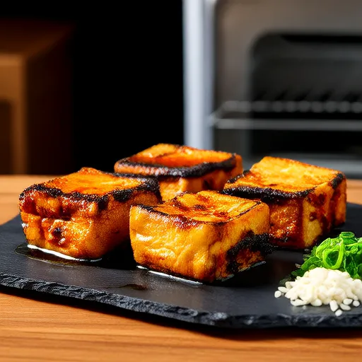Tofu rôti à la pâte miso