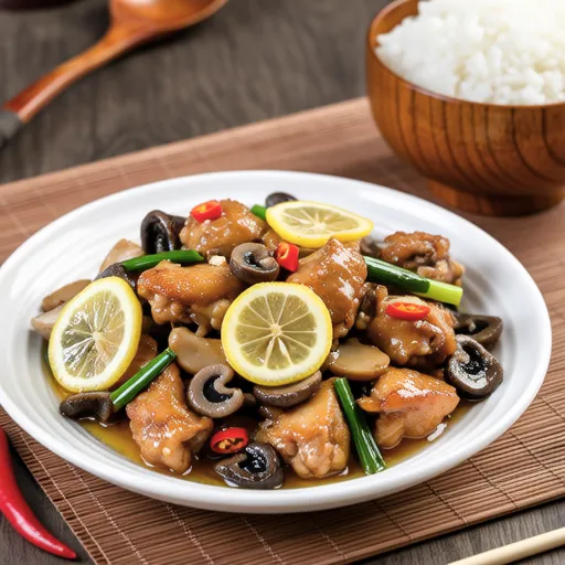 Chicken Sauté with Lemon Scallion Sauce