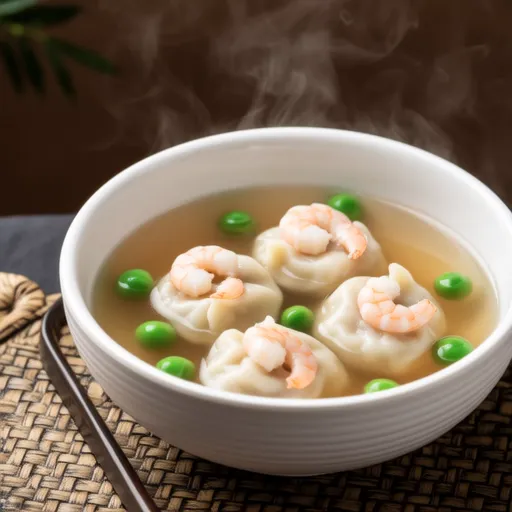 Shrimp Balls with Green Peas