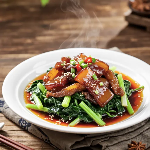 Pork Belly and Bean Sprouts with Yuzu Pepper