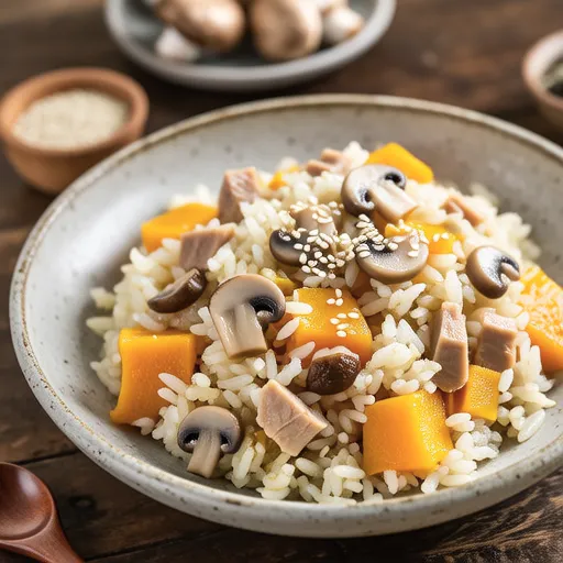 Pumpkin Mixed Rice