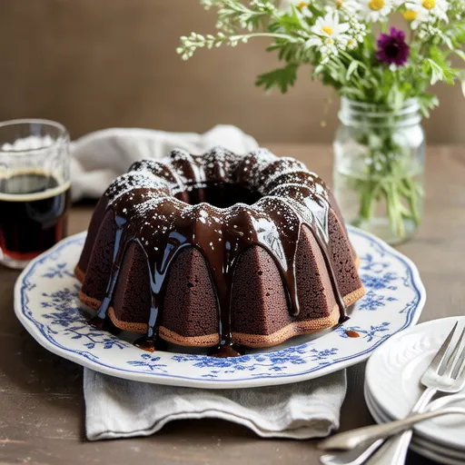 Guinness Chocolate Pound Cake