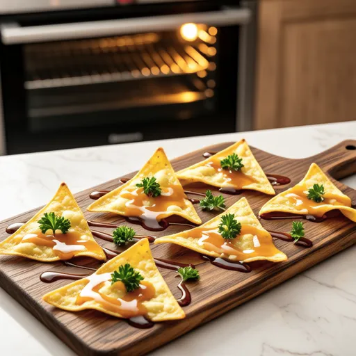 Tortilla Garlic Chips