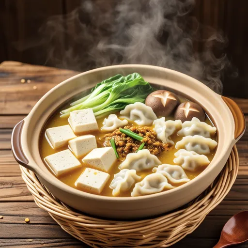 Curry Dumpling Hot Pot
