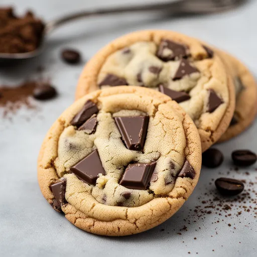 Mocha Choco Chip Cookies