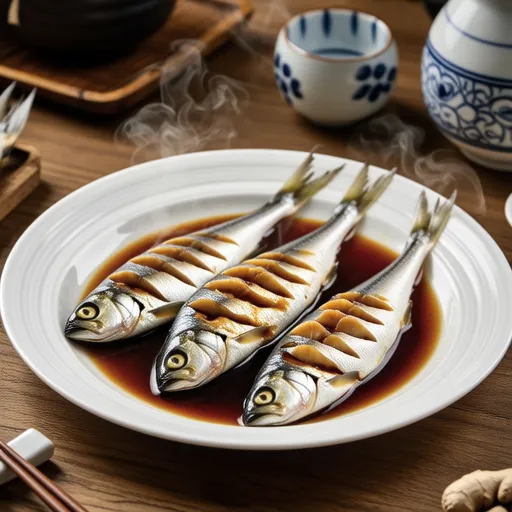 Sardines Simmered in Plum Wine