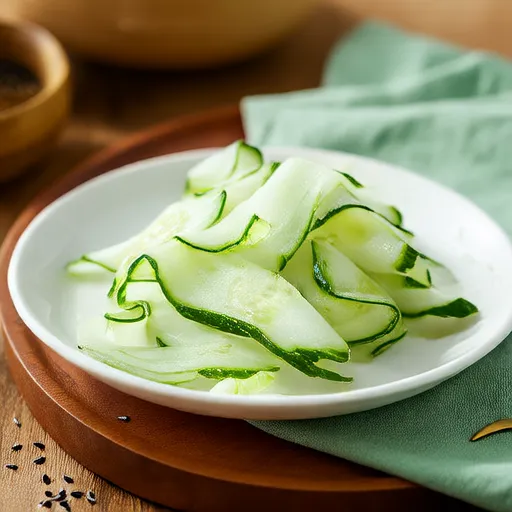 Salade de concombre légère