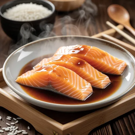 Salmon and Daikon Miso Simmer