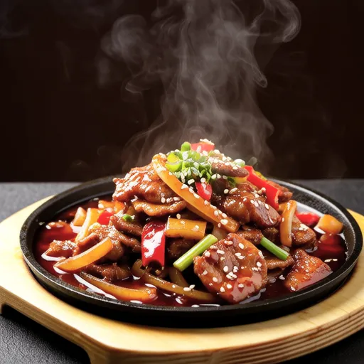 Kimchi Pork Stir-fry