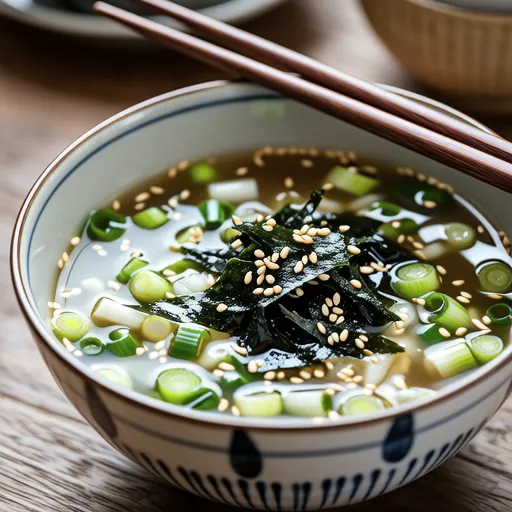 Nori and Green Onion Simple Soup