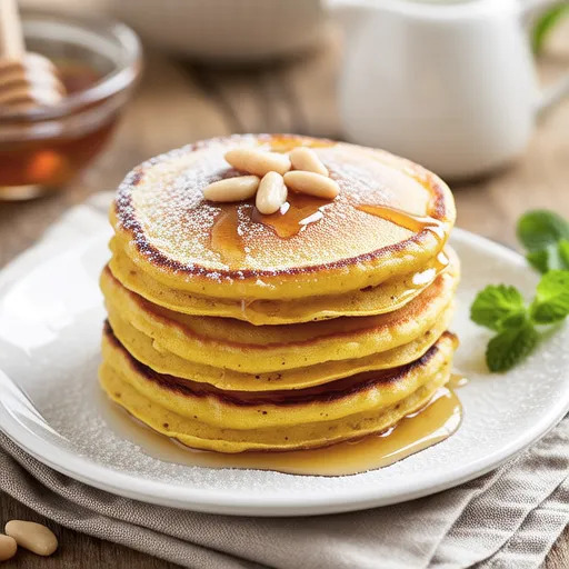 Sweet Potato Glutinous Rice Pancakes