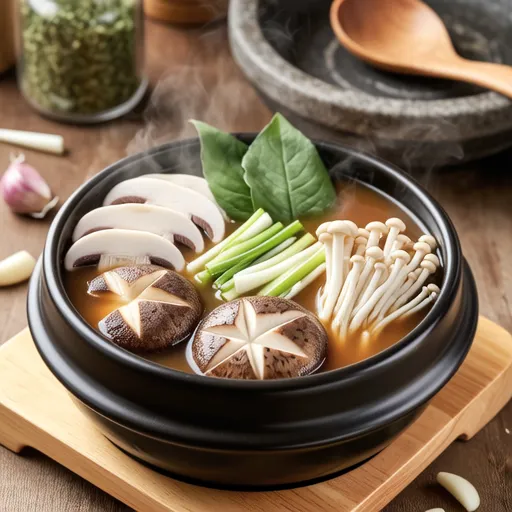 Shiitake Mushroom Perilla Soup