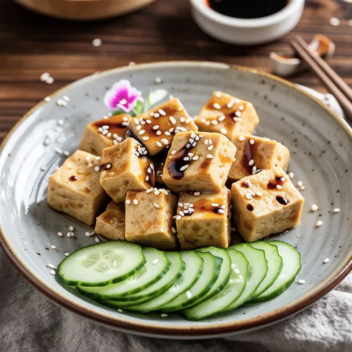 Tofu Mustard Salad