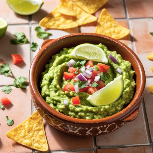 Guacamole Sauce with Avocado (Mexican Cuisine)
