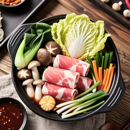 Beef Brisket Napa Cabbage Hot Pot