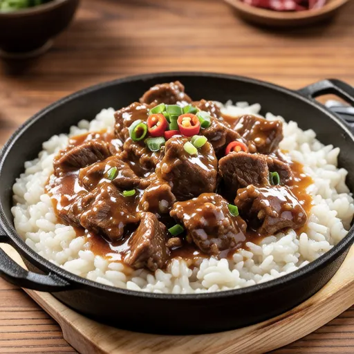 Doenjang Risotto with Korean Flavors