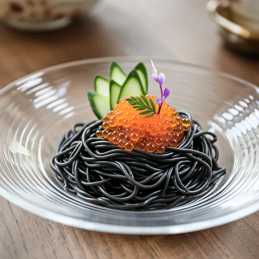 Squid and Tobiko Salad