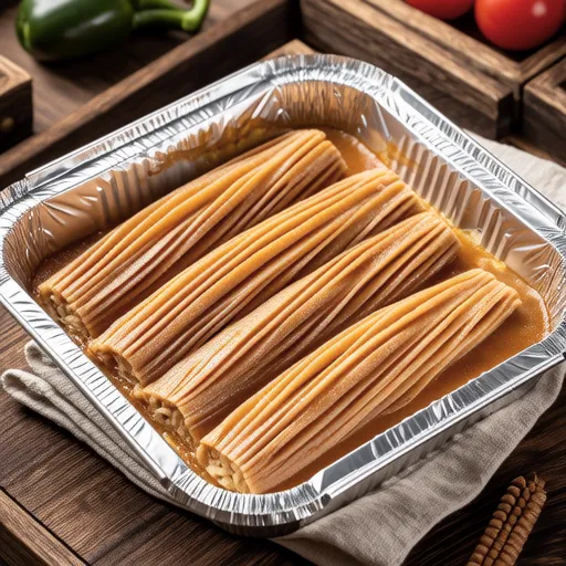 Shimeji and Potato Butter Foil Bake
