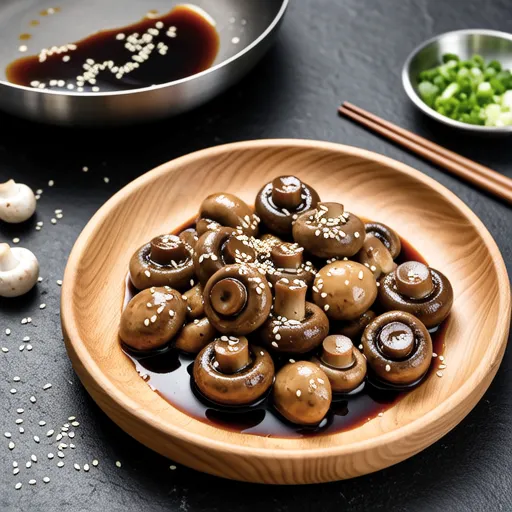 Mushroom Butter Soy Sauce Stir-fry