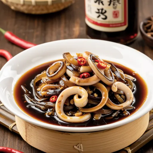 Squid Soy Sauce Braised Side Dish
