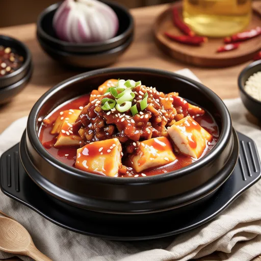 Spicy Fish Cake Bibimbap