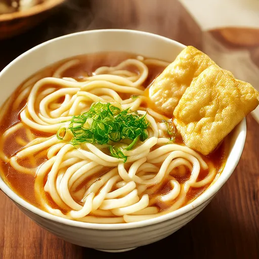Kitsune Udon (Easy breakfast udon)