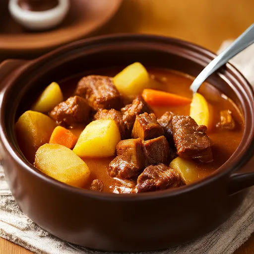 Ragoût de porc et pommes de terre