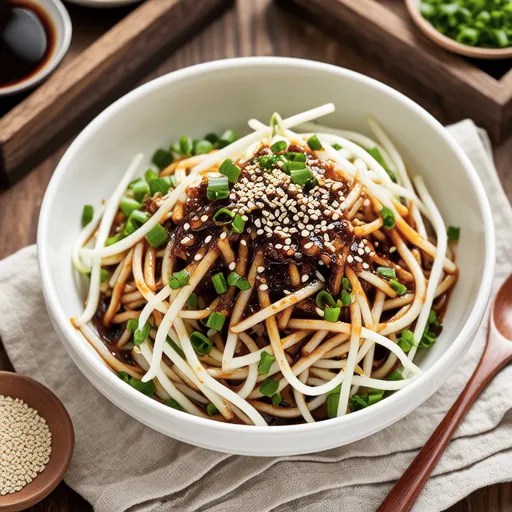 Soybean Sprout Perilla Powder Salad