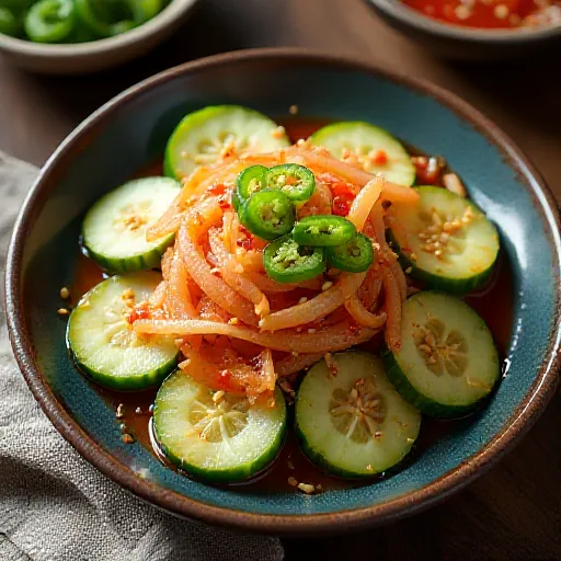 Quick Korean Cucumber Salad