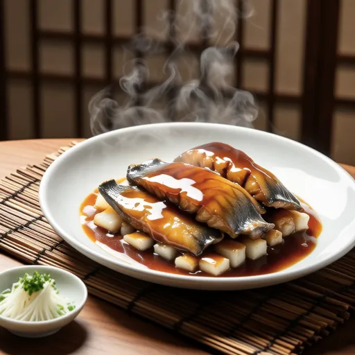 Simmered Mackerel with Grated Daikon